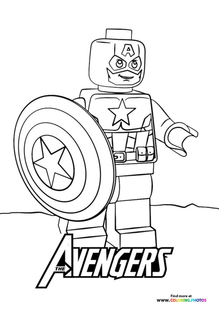 LEGO Captain America with Shield