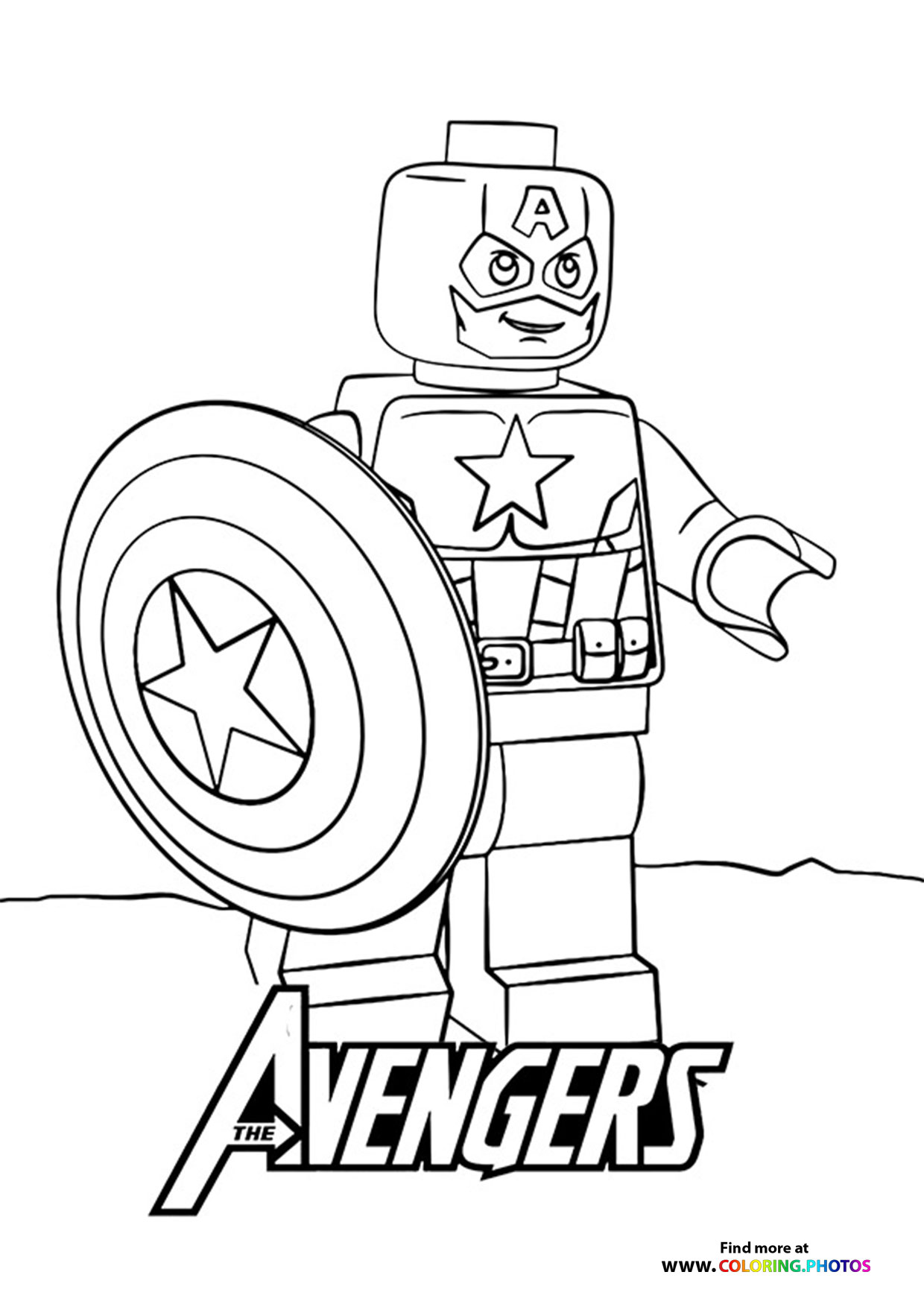 LEGO Captain America with Shield