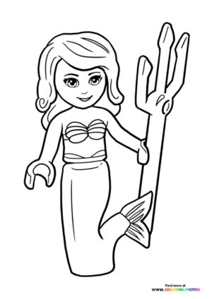 Lego Mermaid Minifigure