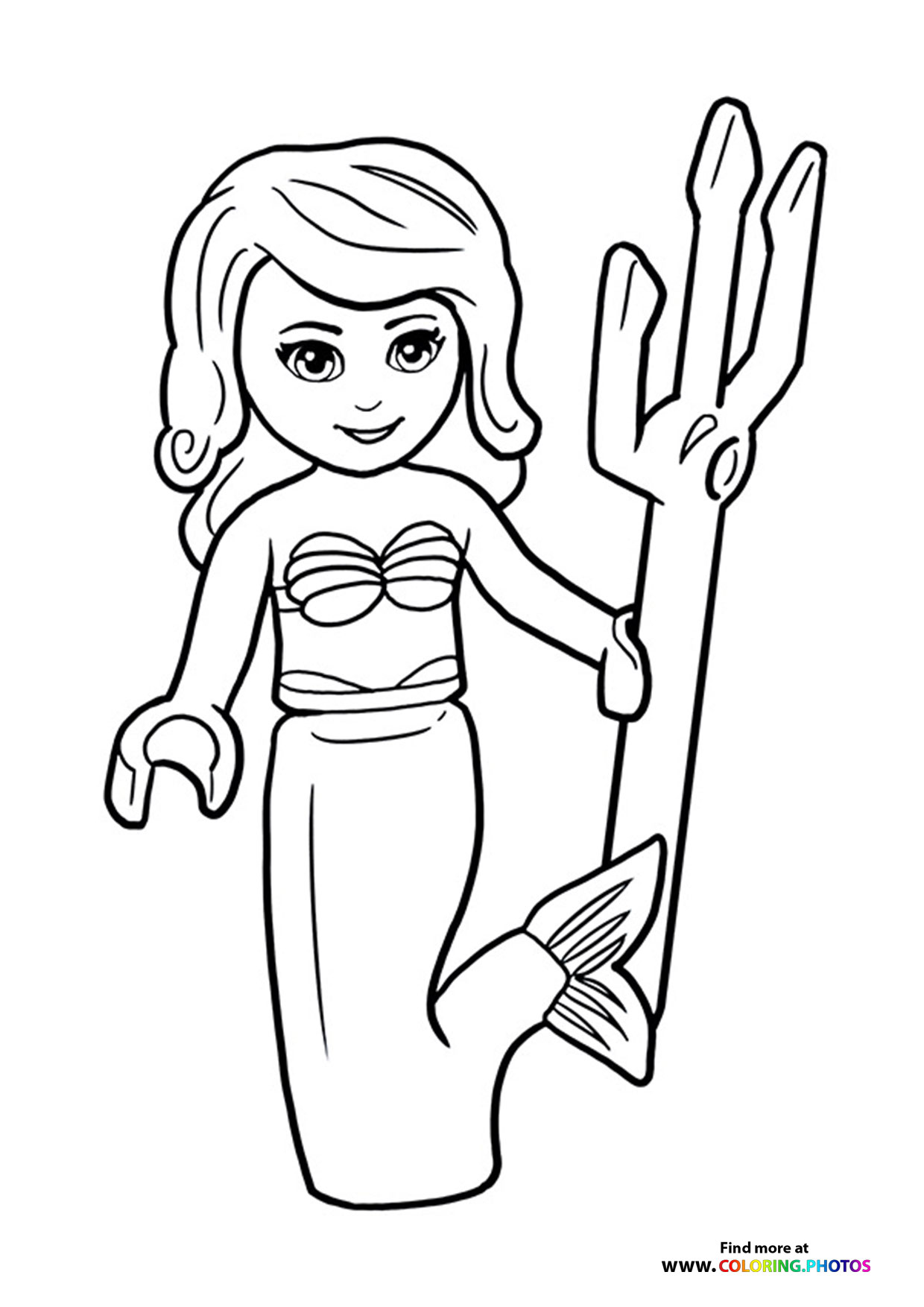 Lego Mermaid Minifigure