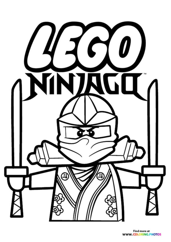 LEGO Ninjago Ninja with Swords