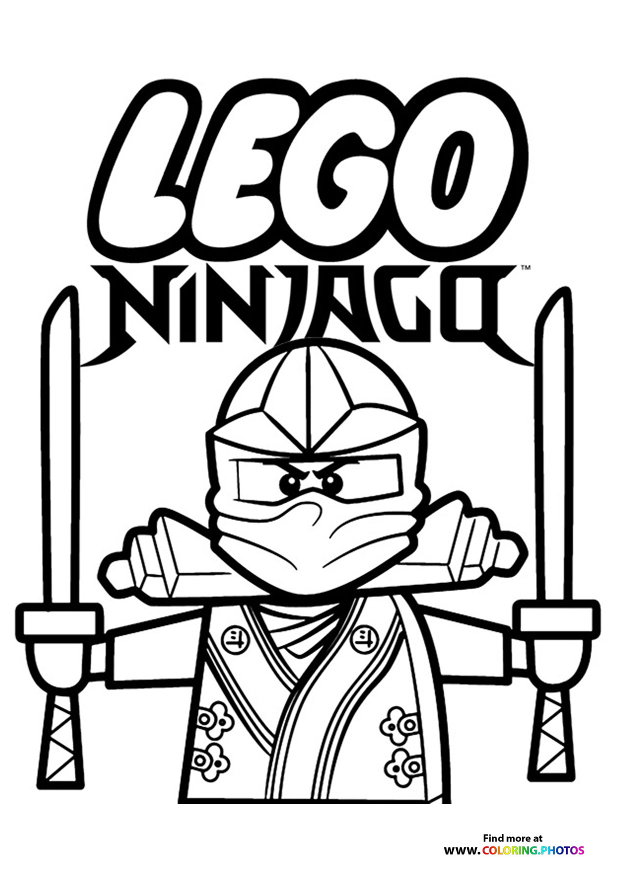 LEGO Ninjago Ninja with Swords