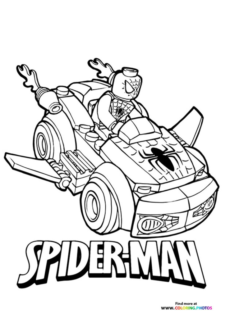 LEGO Spider-Man Race Car