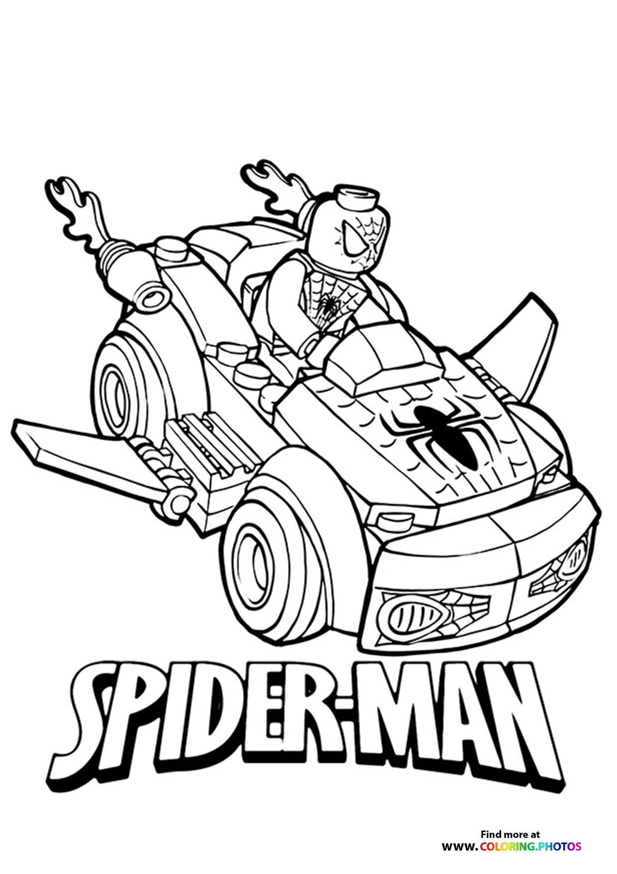 LEGO Spider-Man Race Car
