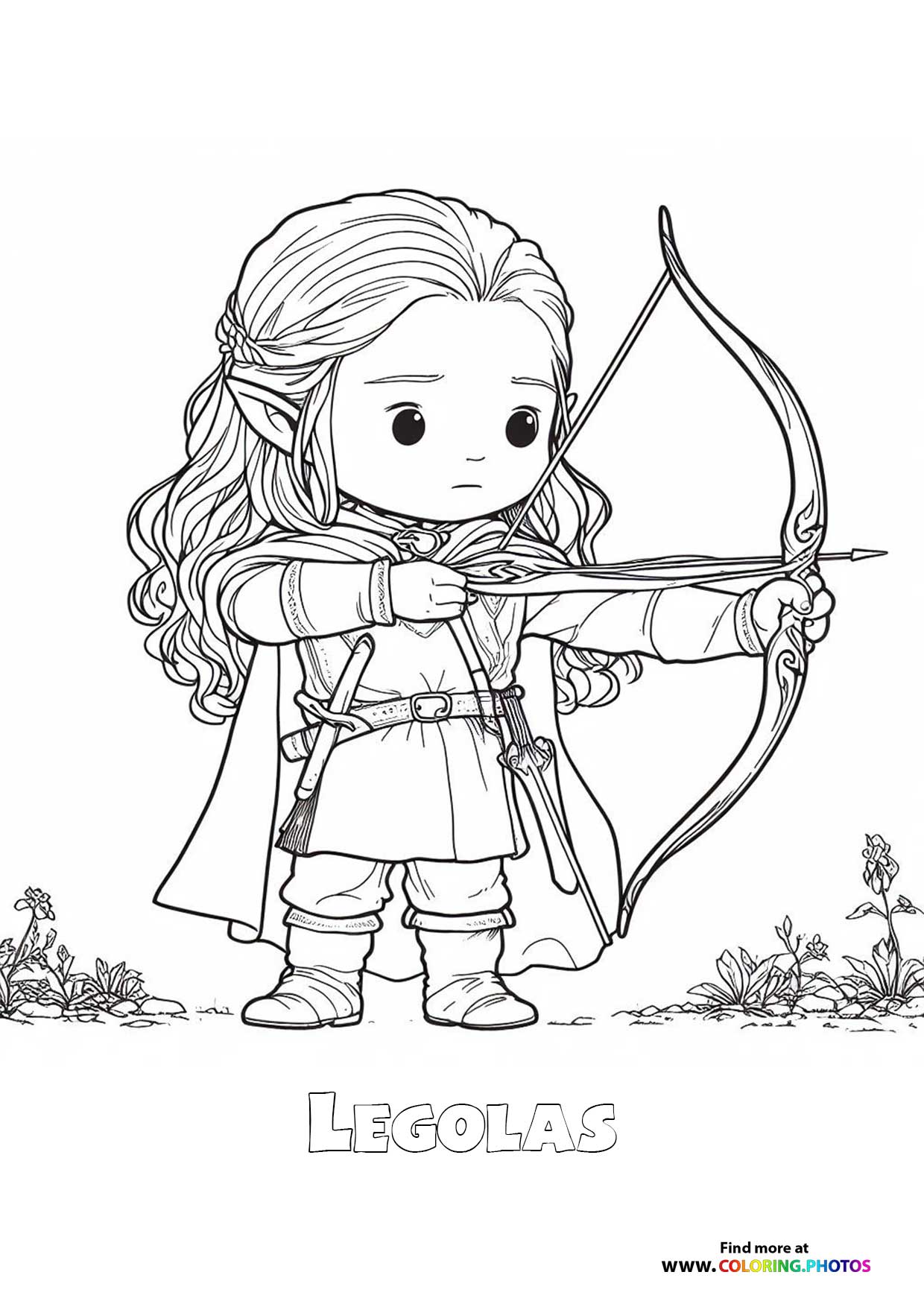 Legolas with a bow