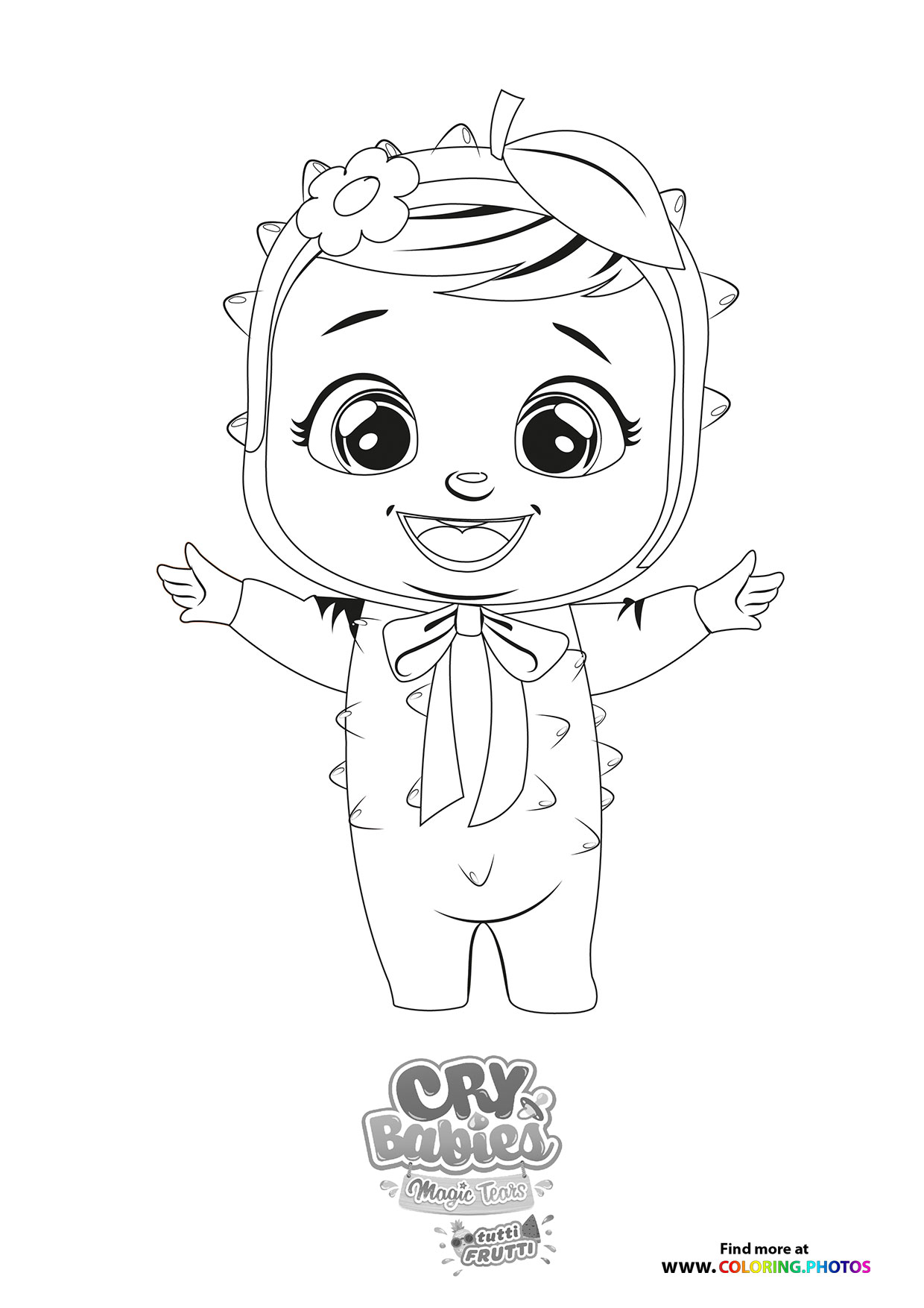 Lexi - Cry Babies - Tutti Frutti coloring page