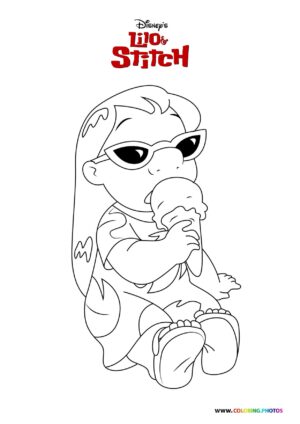 Stitch with Sunglasses