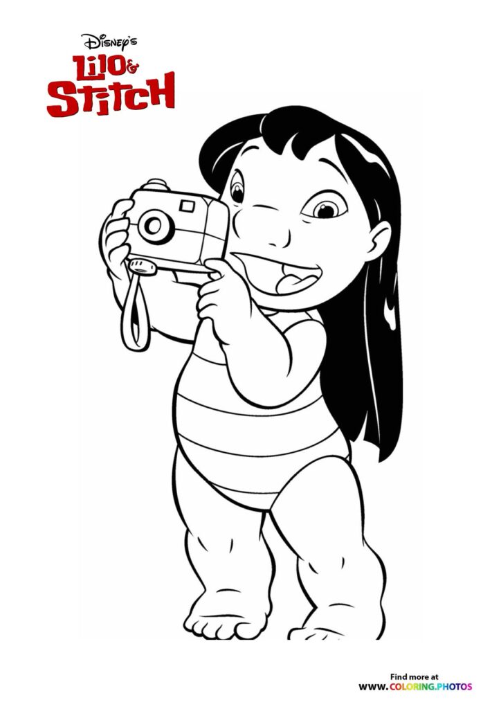 Lilo Taking a Photo