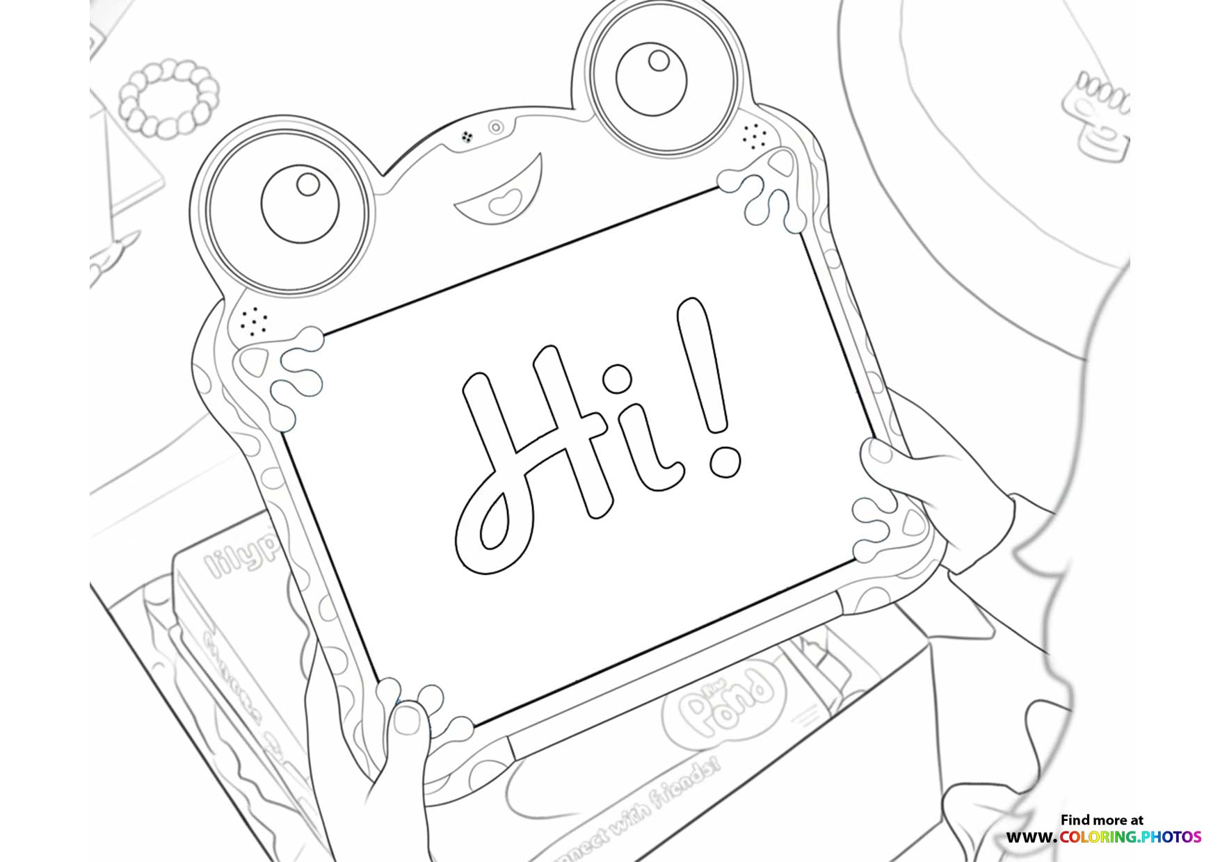 Forky with Tablet