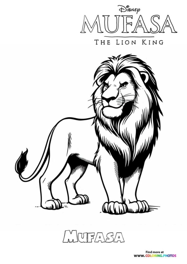 Mufasa the Mighty Lion