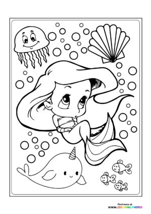 Little Ariel Disney princess
