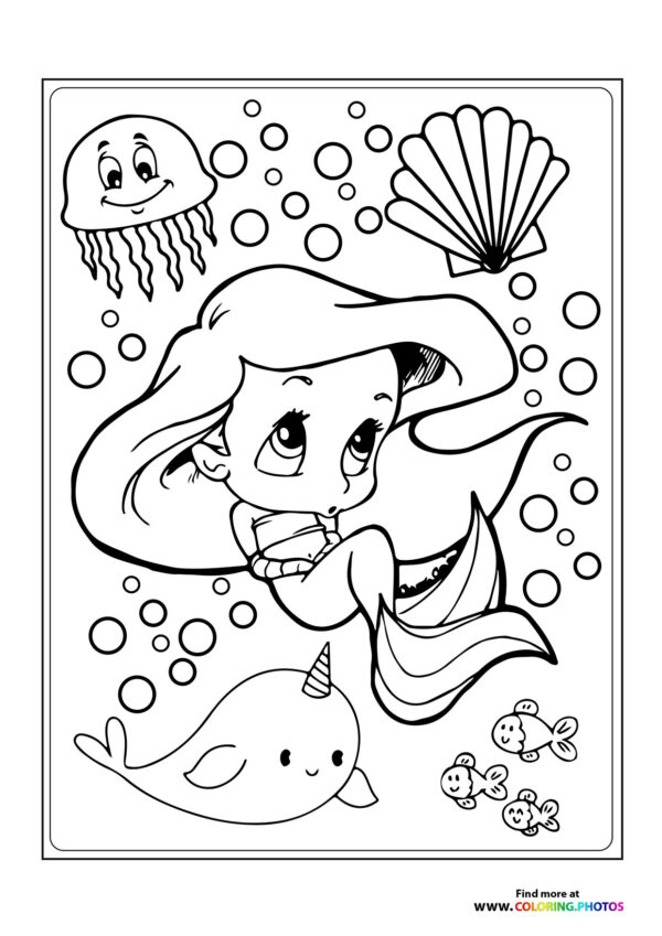 Little Ariel Disney princess