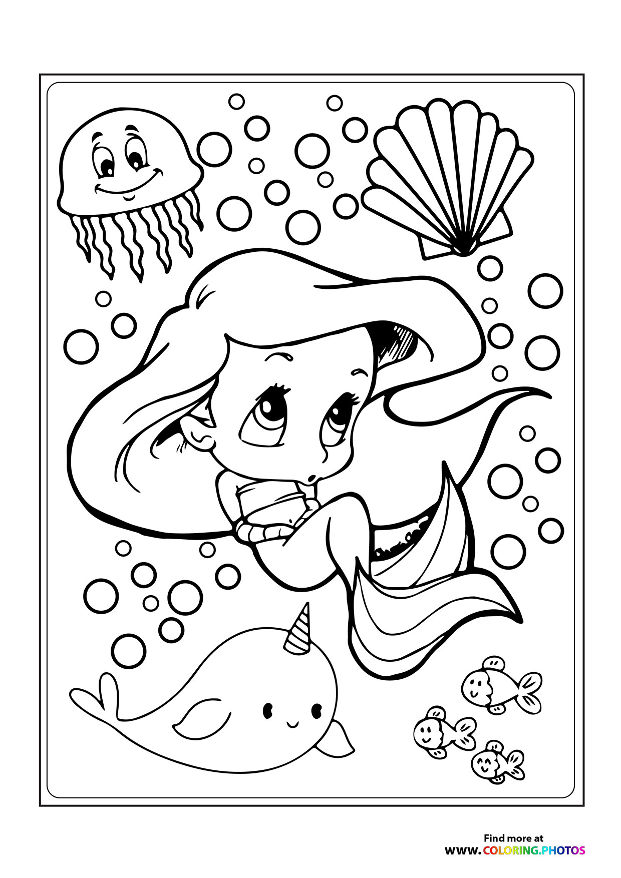 Little Ariel Disney princess
