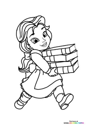 Little Belle Disney princess