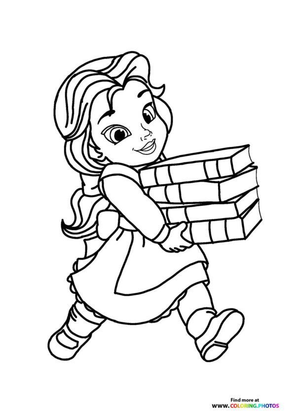 Little Belle Disney princess