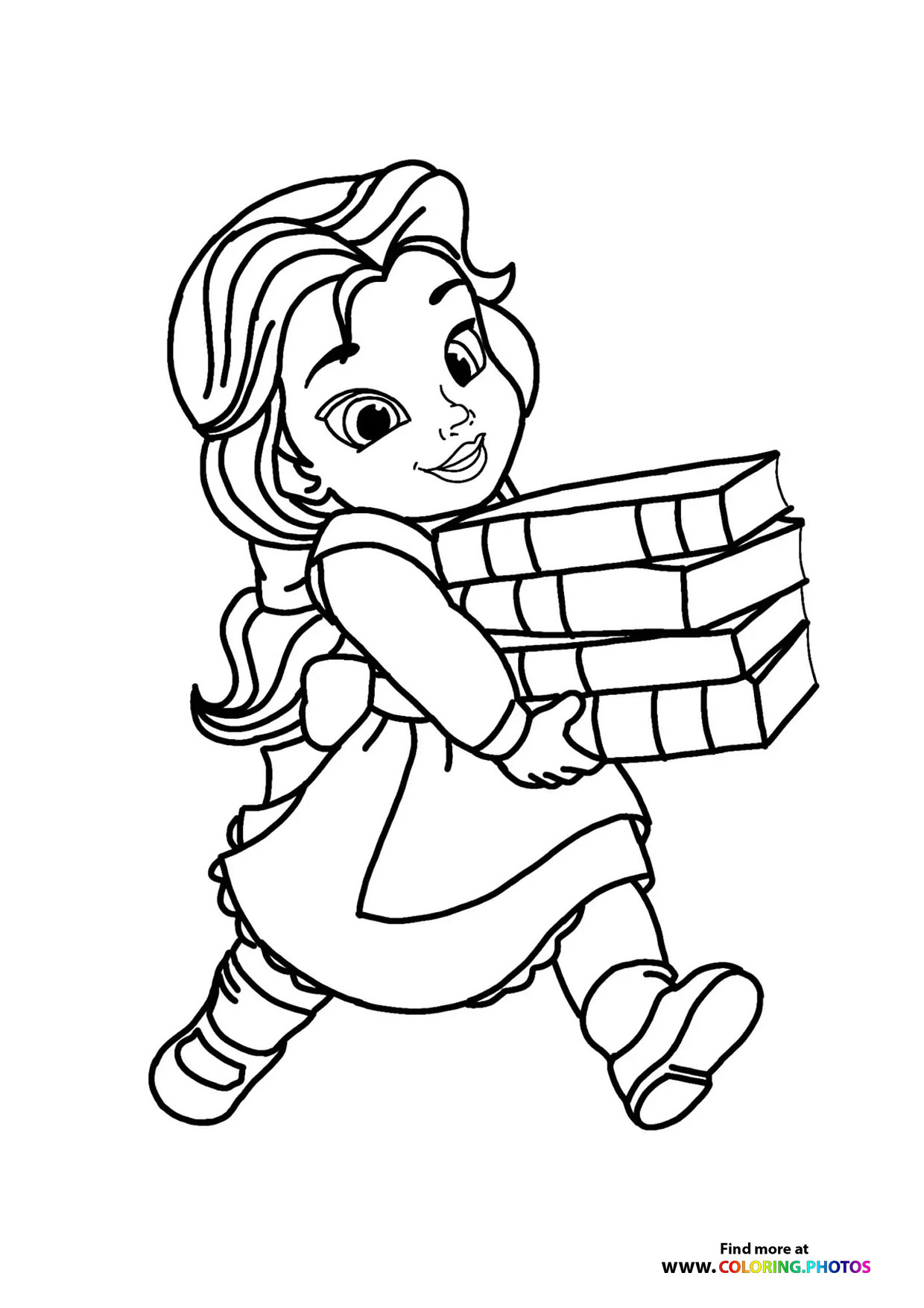 Little Belle Disney princess