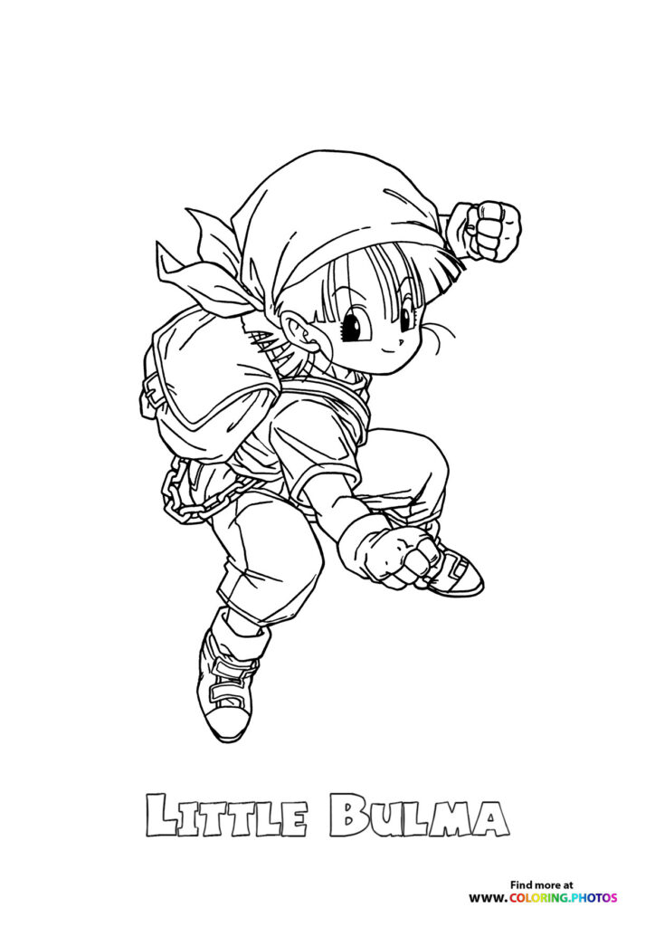 Little Bulma Dragon Ball Z