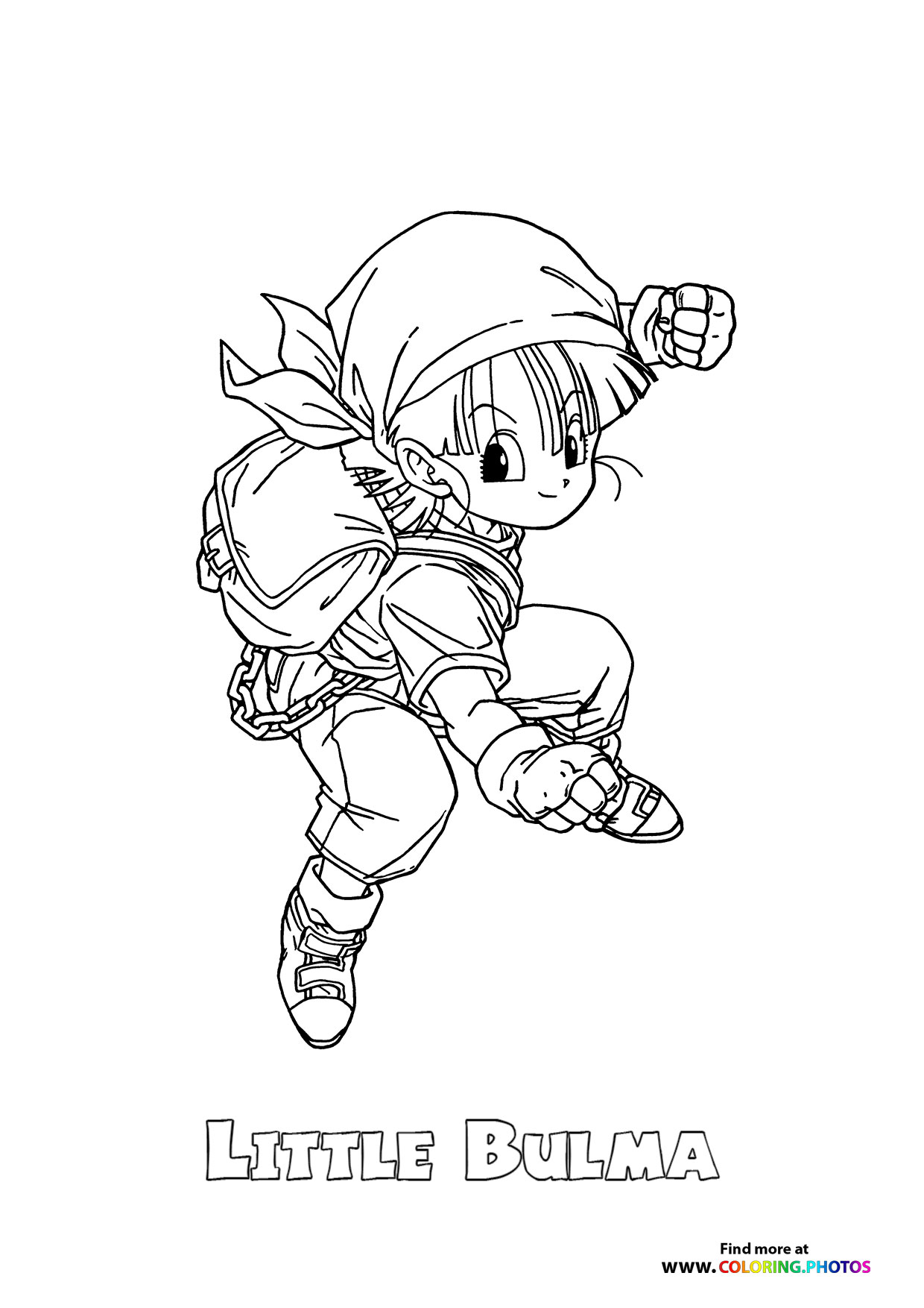 Little Bulma Dragon Ball Z