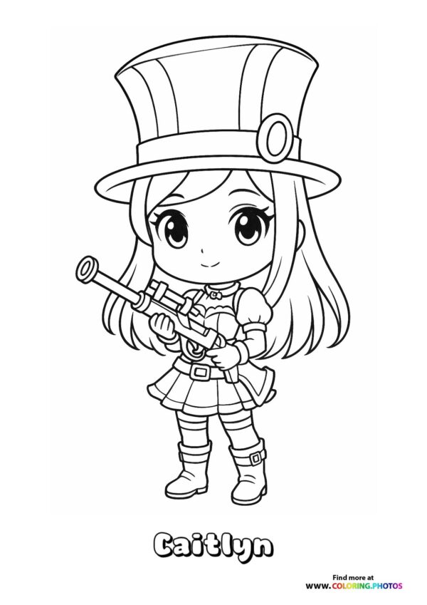 Caitlyn with Rifle