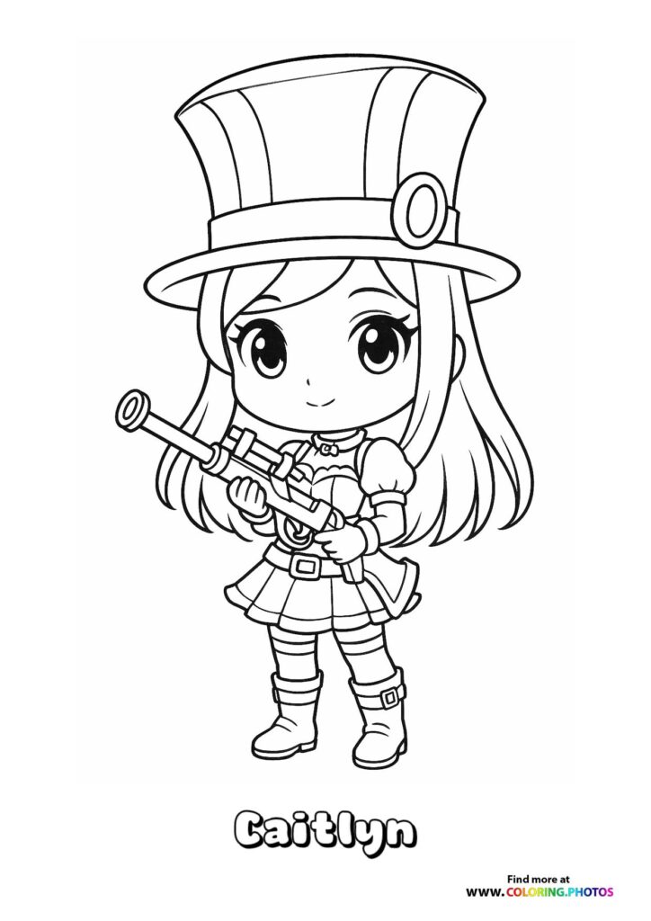 Caitlyn with Rifle