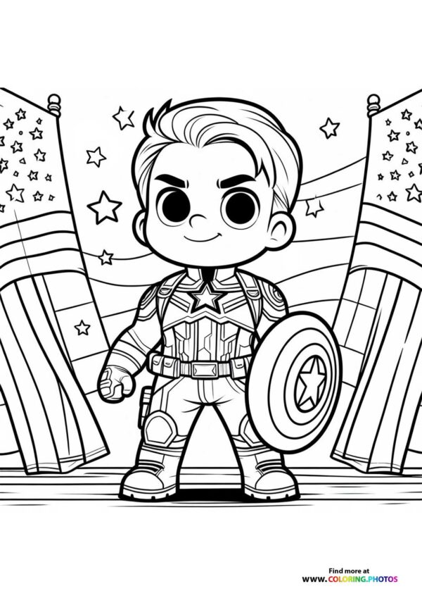Little Captain America