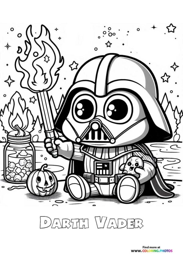 Little Darth Vader from Star Wars