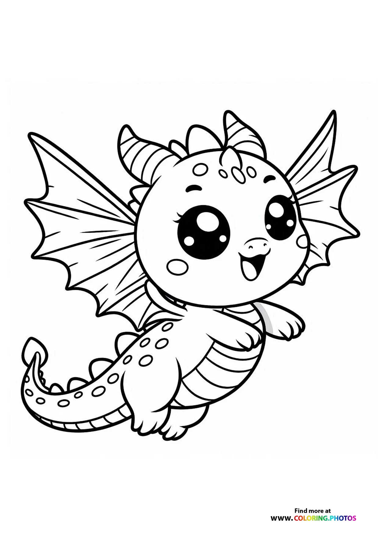 Little Dragon flying