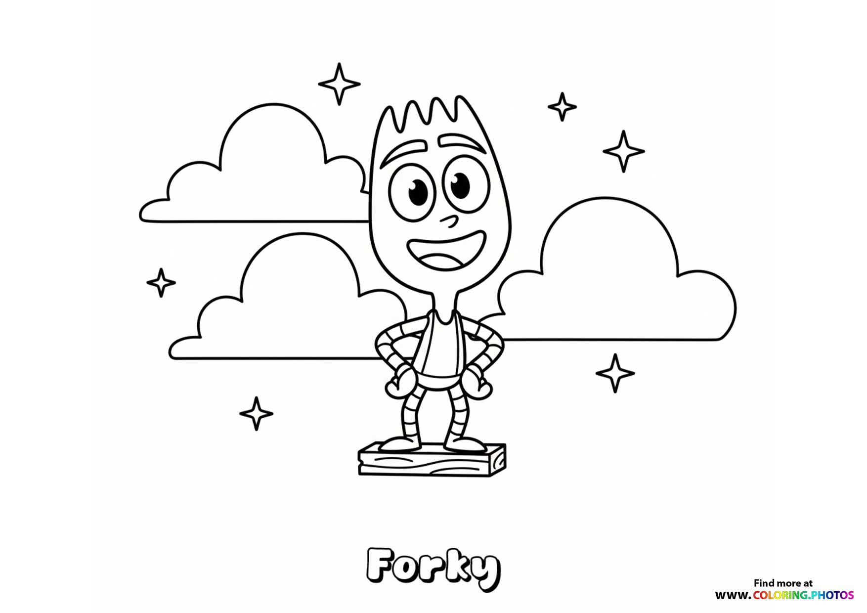 Forky Among the Clouds