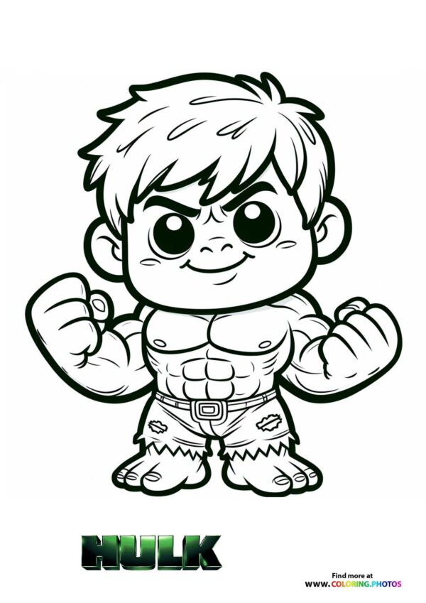 Little Hulk Flexing