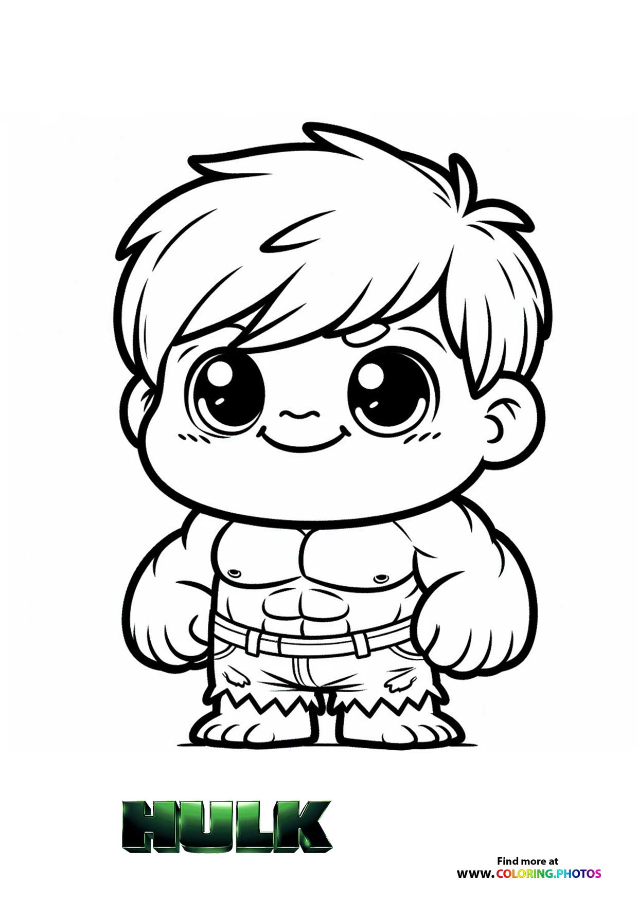 Cute Hulk Chibi