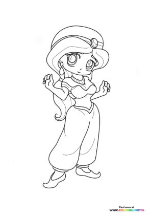 Little Jasmine Disney princess