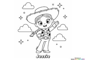 Jessie the Cowgirl in the Sky