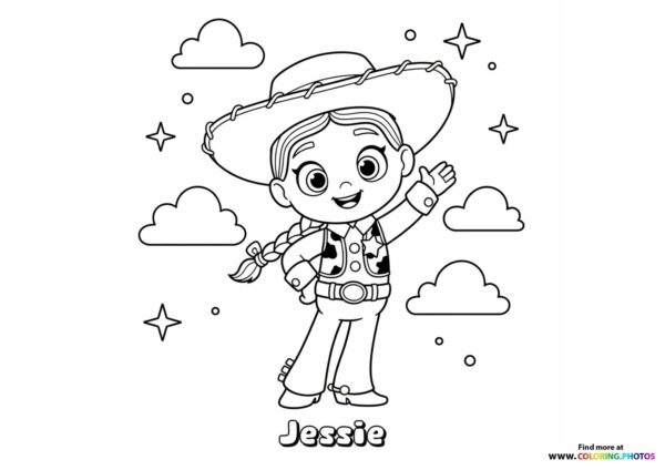 Jessie the Cowgirl in the Sky