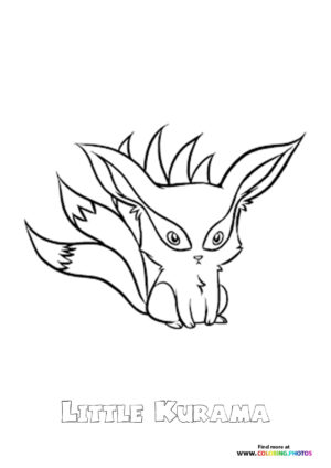 Little Kurama from Naruto