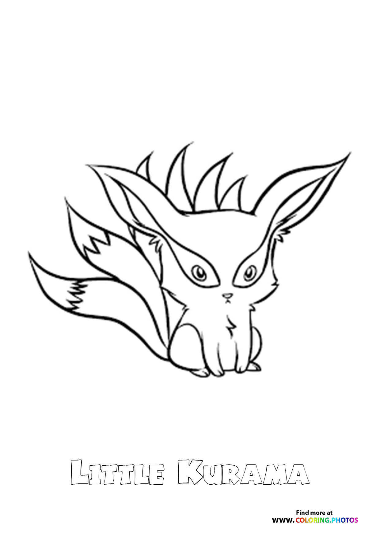 Little Kurama from Naruto
