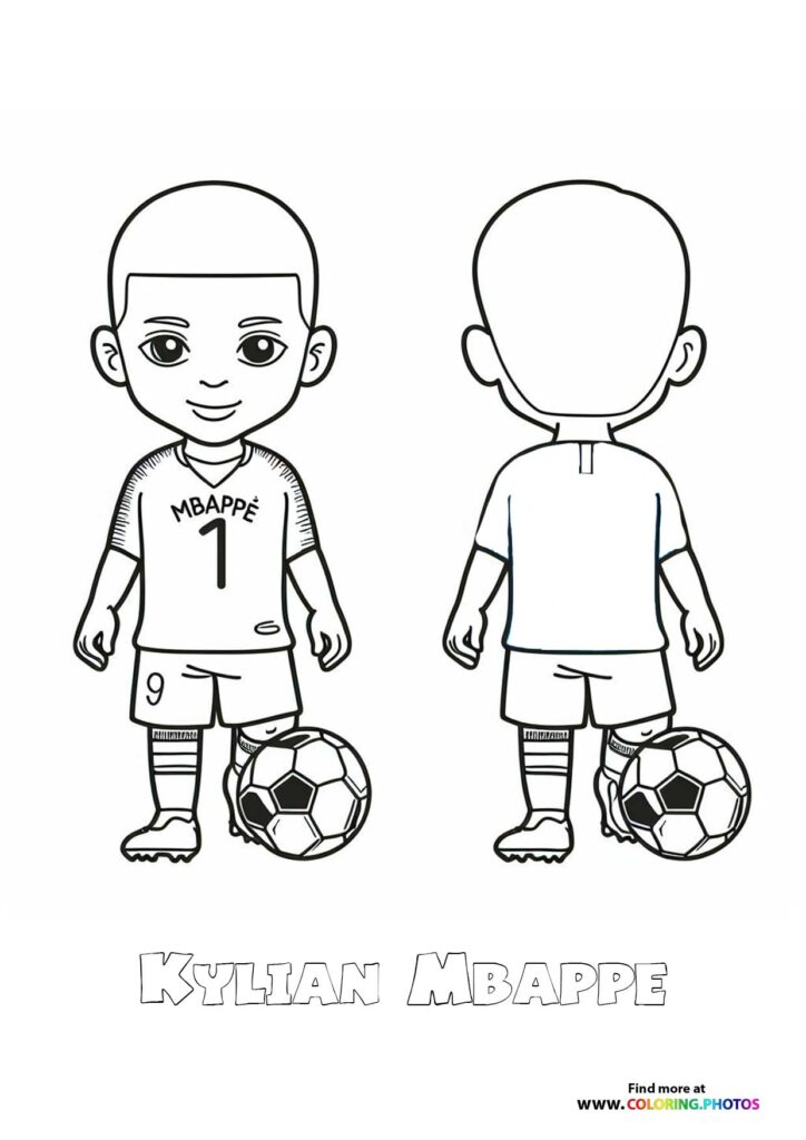Little Kylian Mbappe