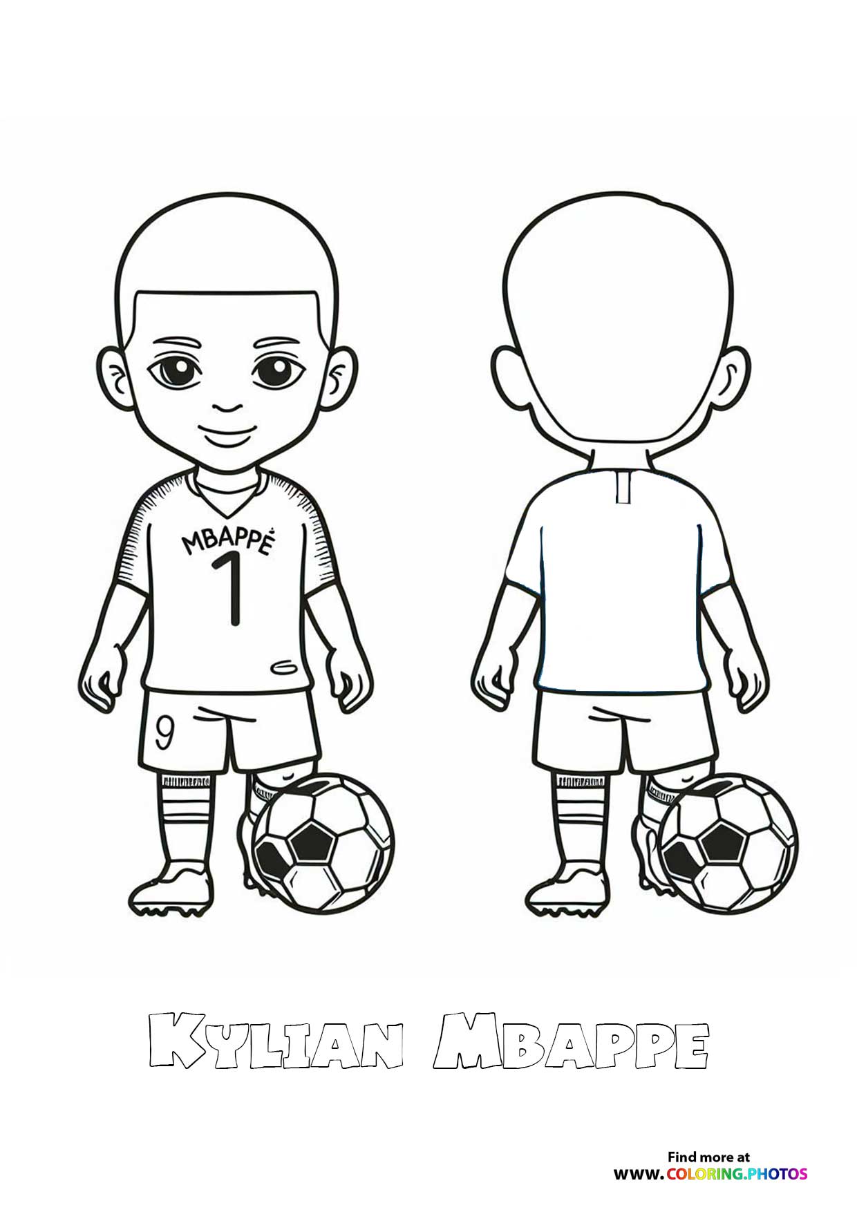 Little Kylian Mbappe