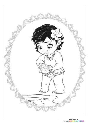 Little cute Moana