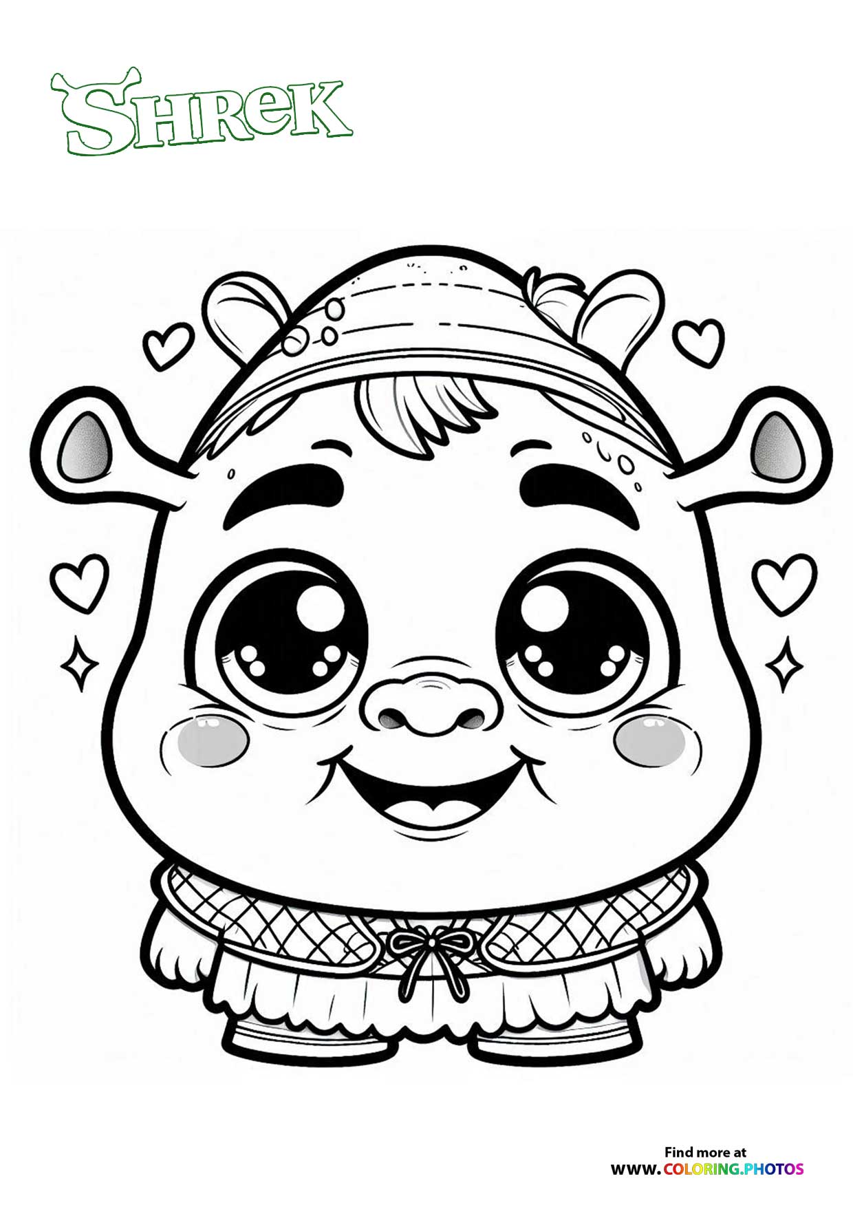 Cute Shrek Face