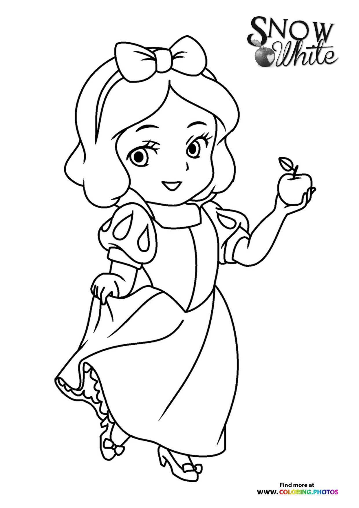 Little Snow White Disney princess