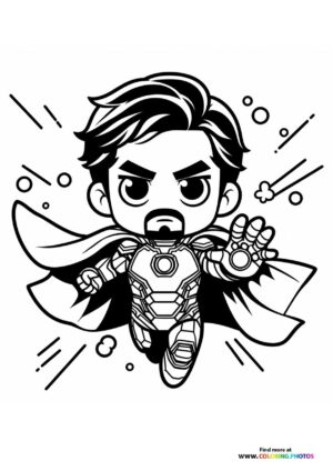 Little Tony Stark flying