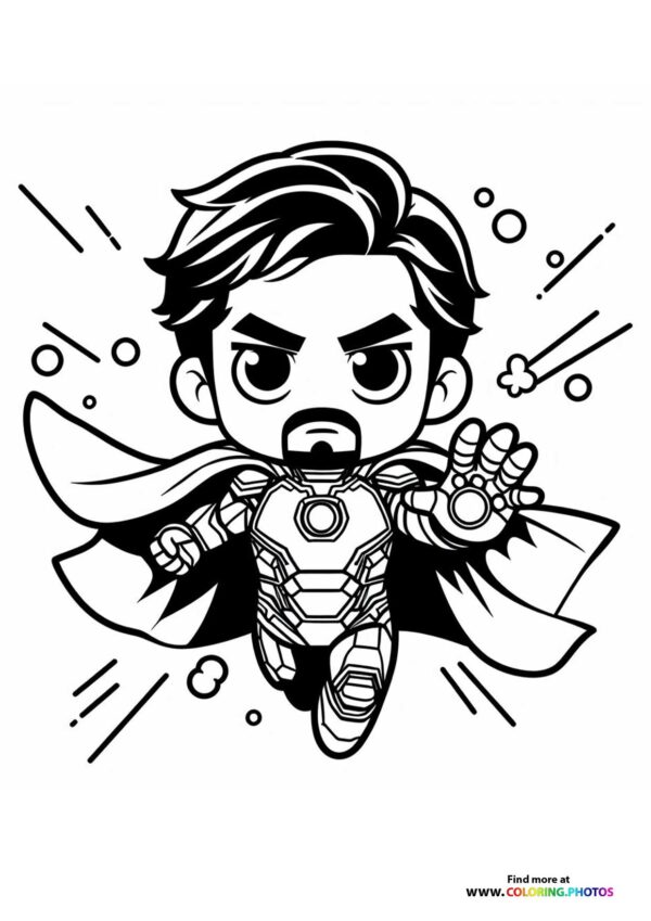 Little Tony Stark flying