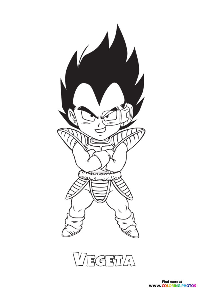 Little Vegeta Dragon Ball Z