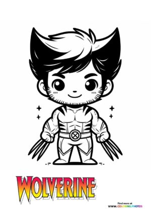 Cute Wolverine Chibi