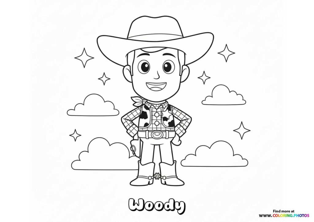 Woody in Cowboy Hat
