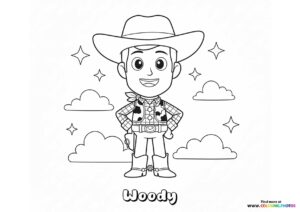 Woody in Cowboy Hat