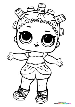 LOL Surprise Doll with Curly Hair