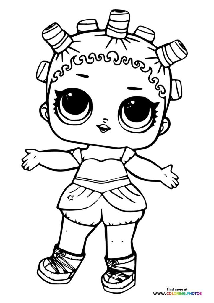 LOL Surprise Doll with Curly Hair