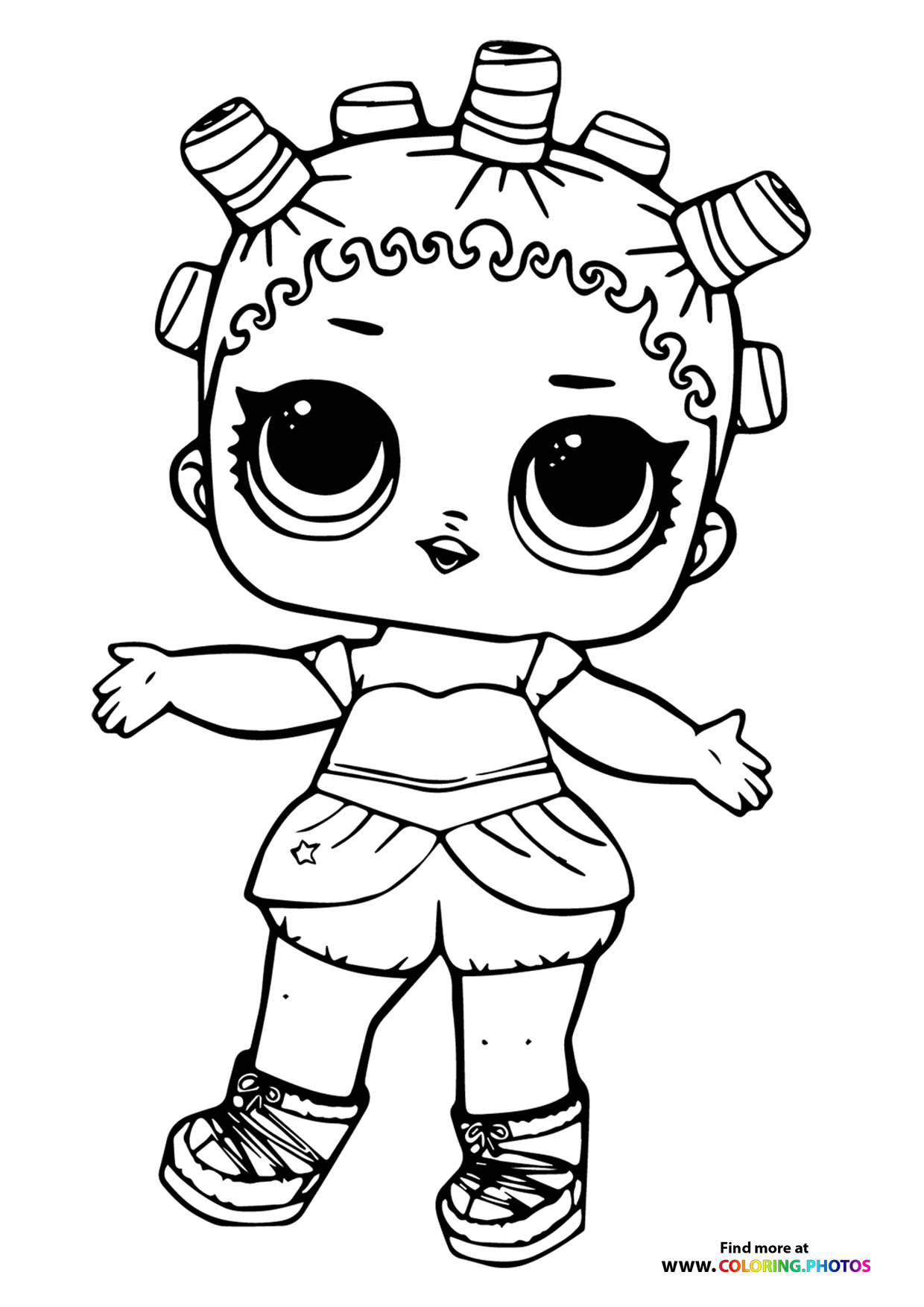 LOL Surprise Doll with Curly Hair