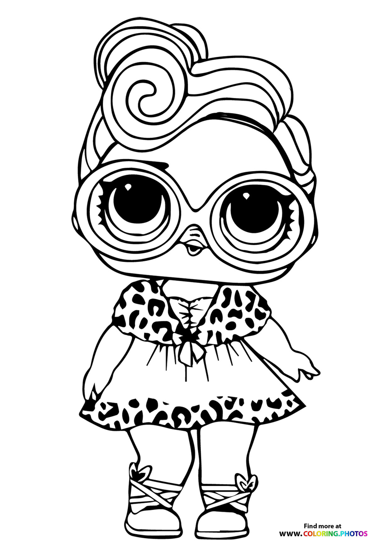 LOL Surprise Doll with Leopard Print Outfit